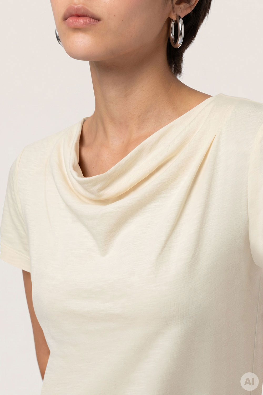 Image Ginaa – Slub-Jersey-Shirt Relaxed Fit_3