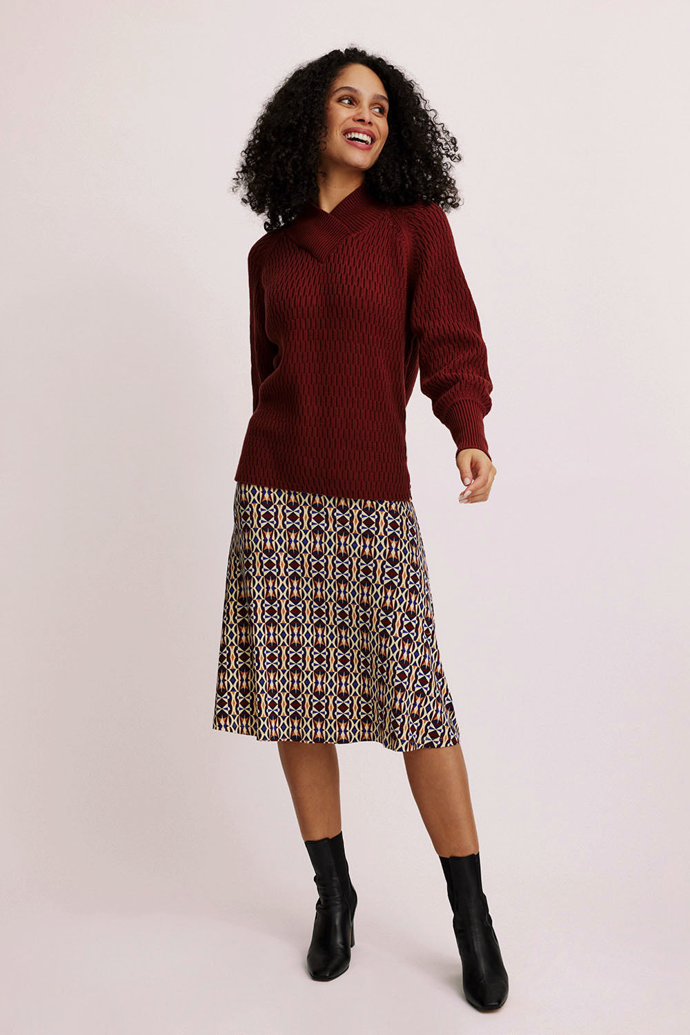 Lockerer Strickpullover