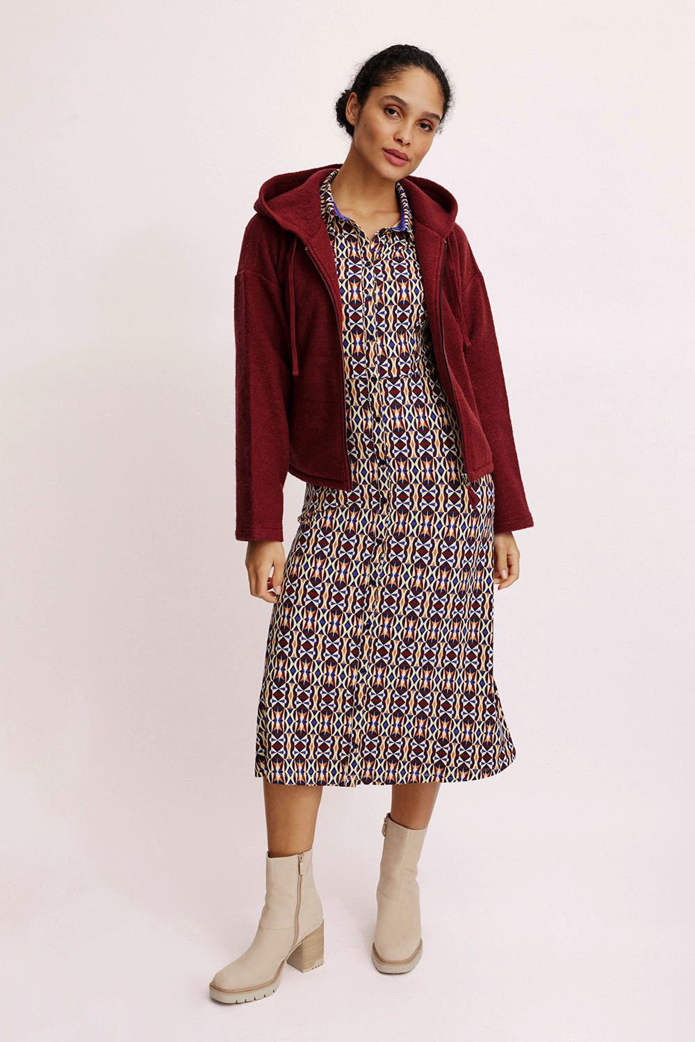 Langes EcoVero™-Kleid