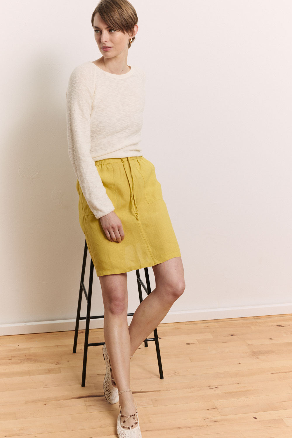 Linen Skirt Aamy