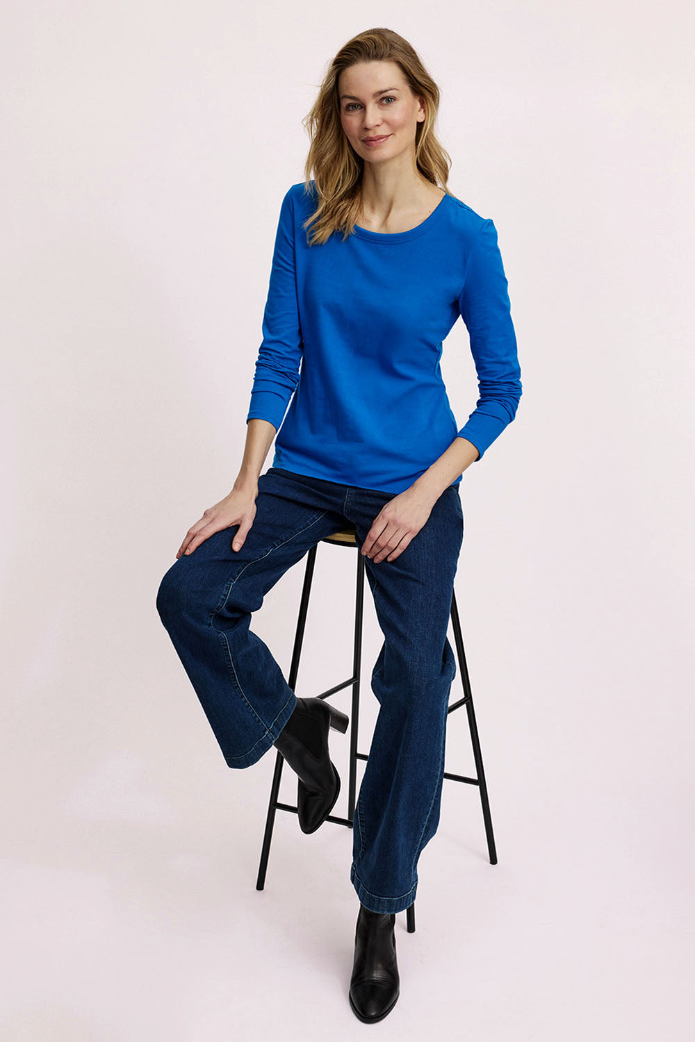Basic-Shirt aus Biobaumwolle