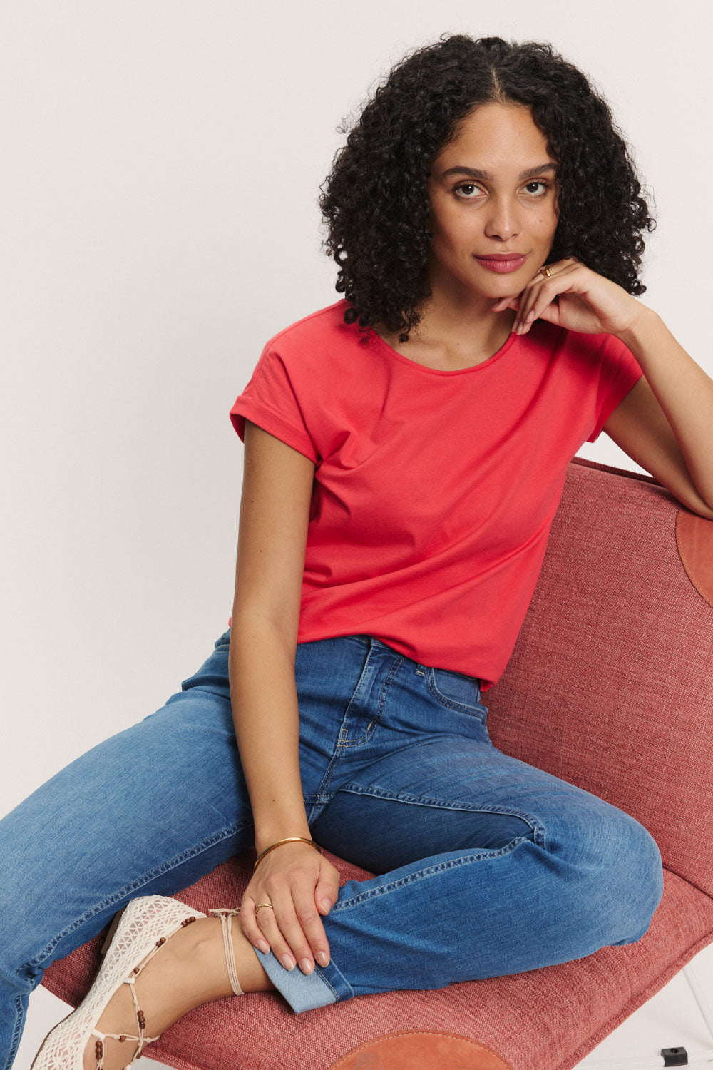 Set of 2 organic cotton jersey shirt Theaa