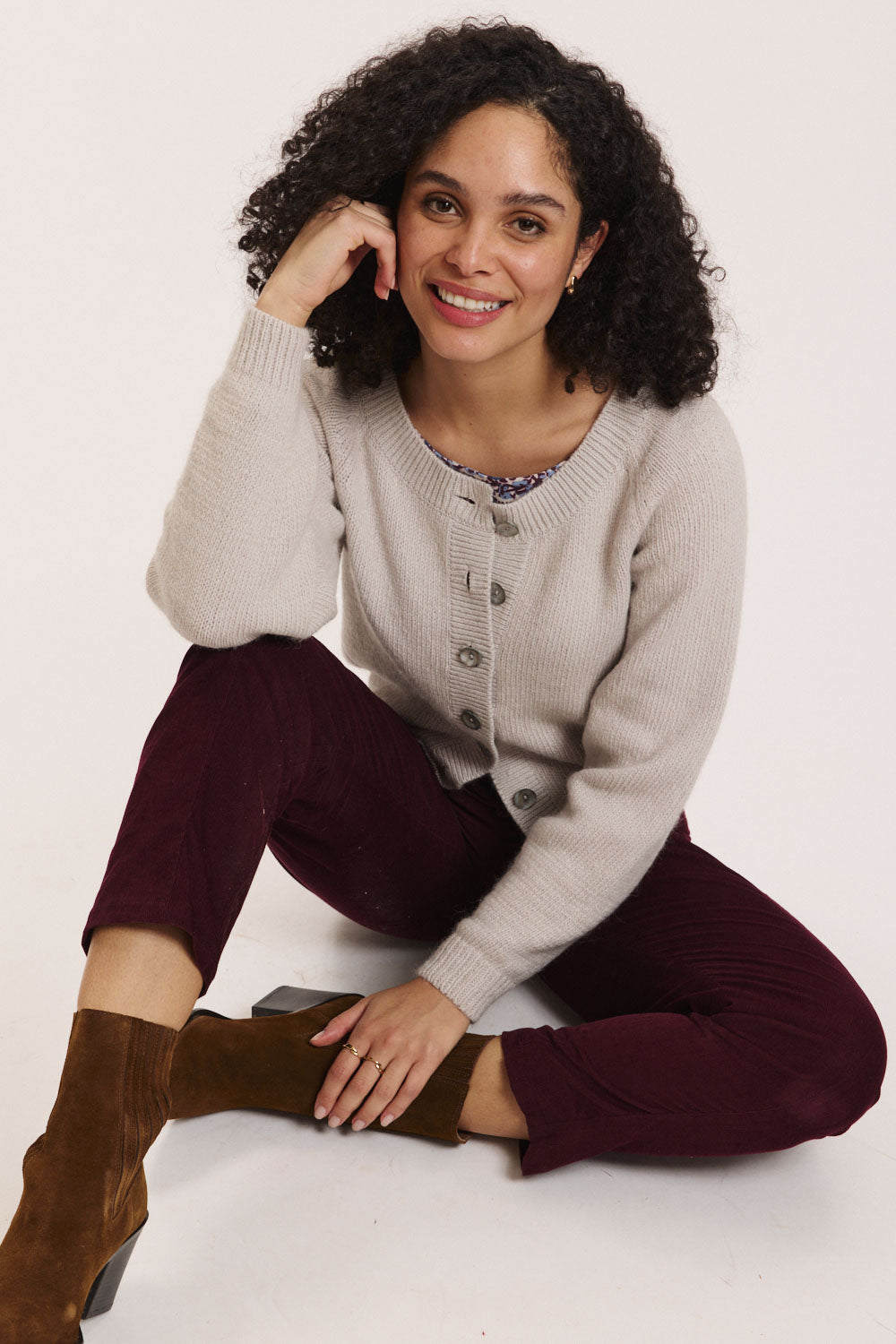 Astriid Knit Cardigan – Organic Cotton