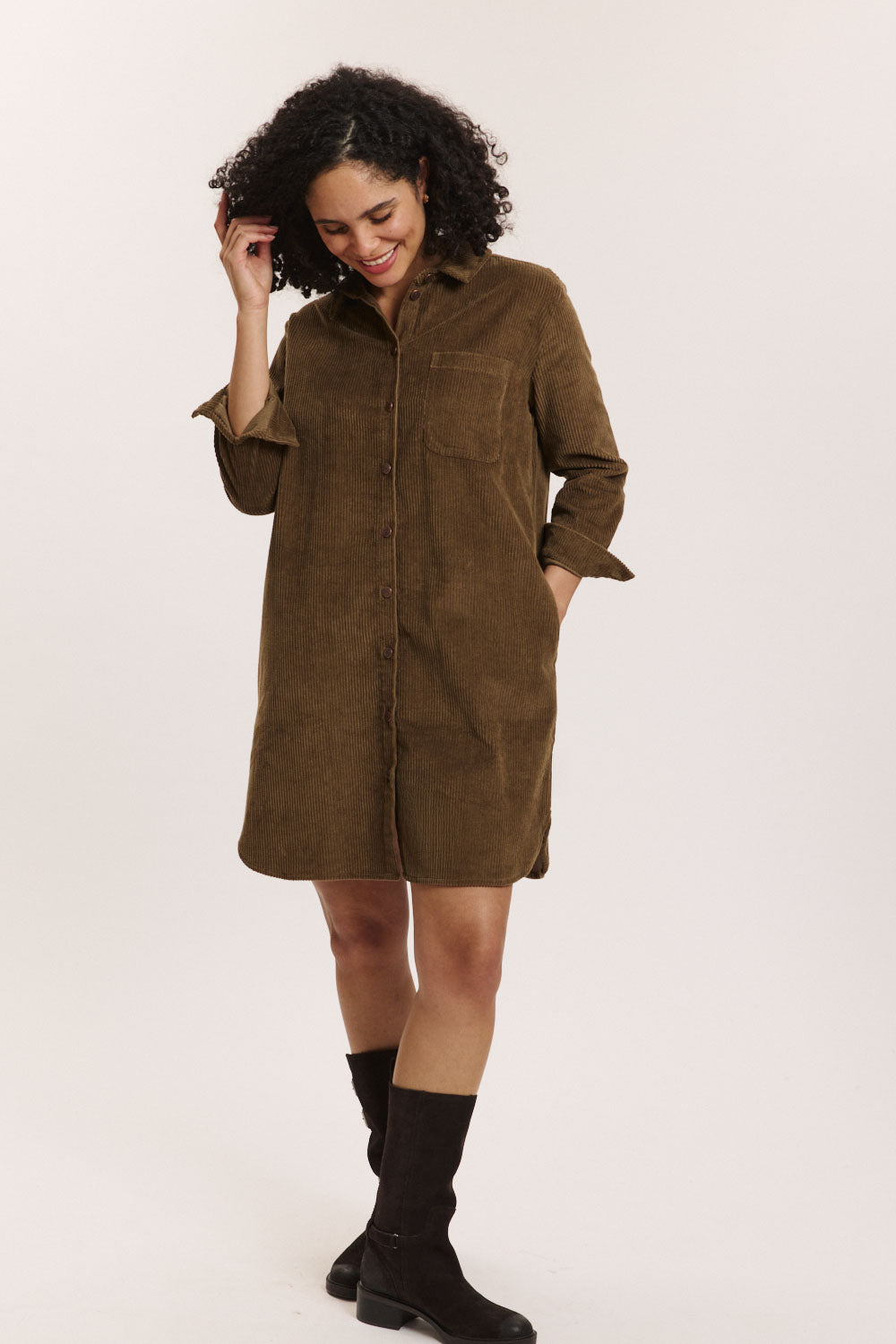 Cordkleid Fritzii aus Biobaumwolle