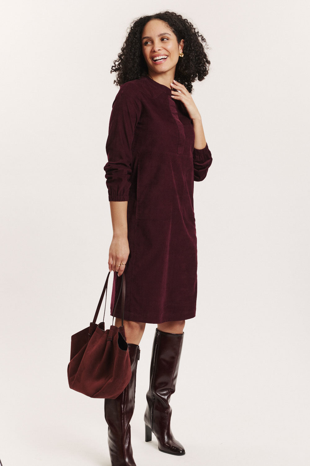 Jelskee Corduroy Dress – Organic Cotton