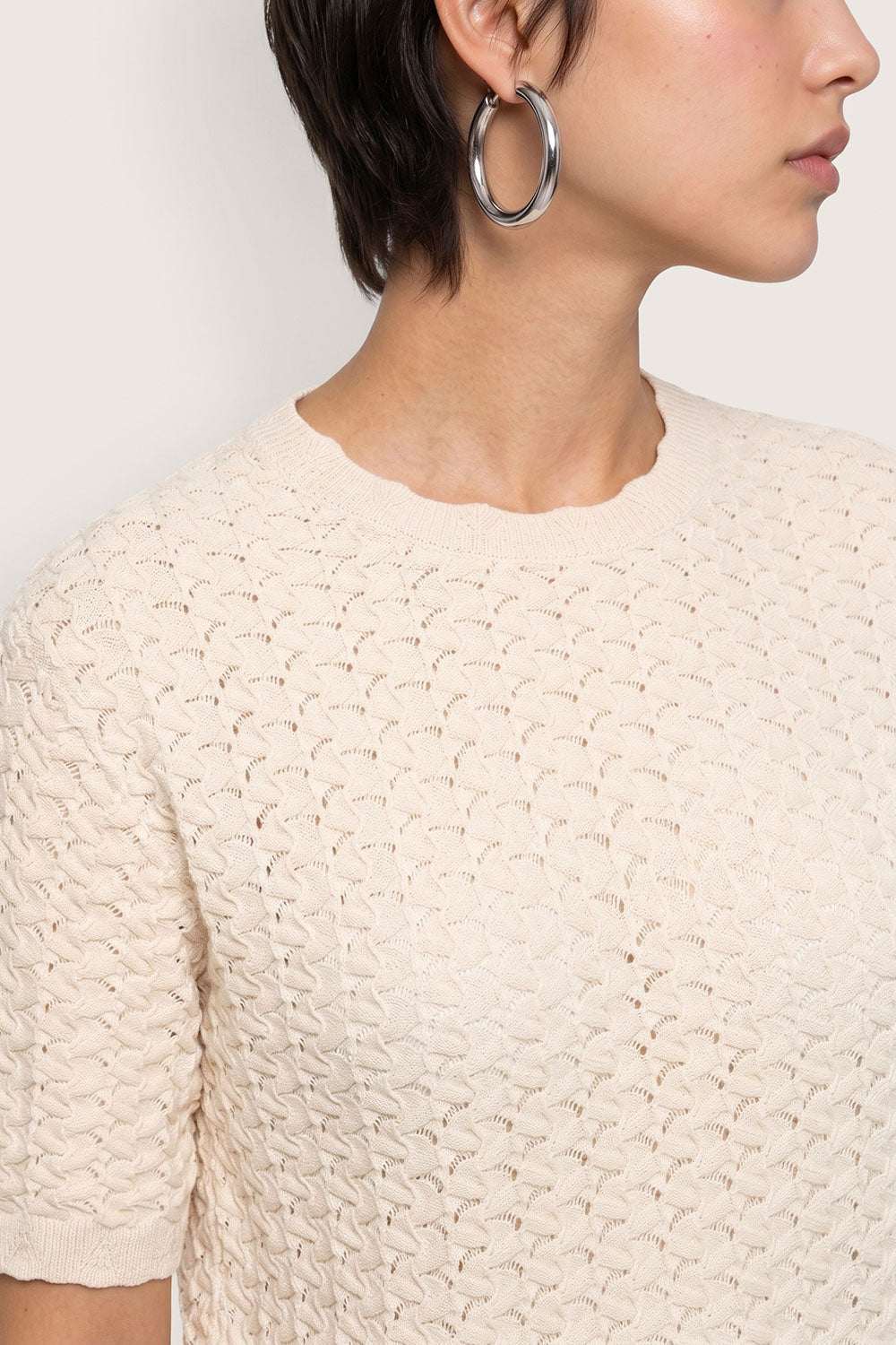 Image Lunethh – Ajour-Pullover Bio-Baumwolle_3