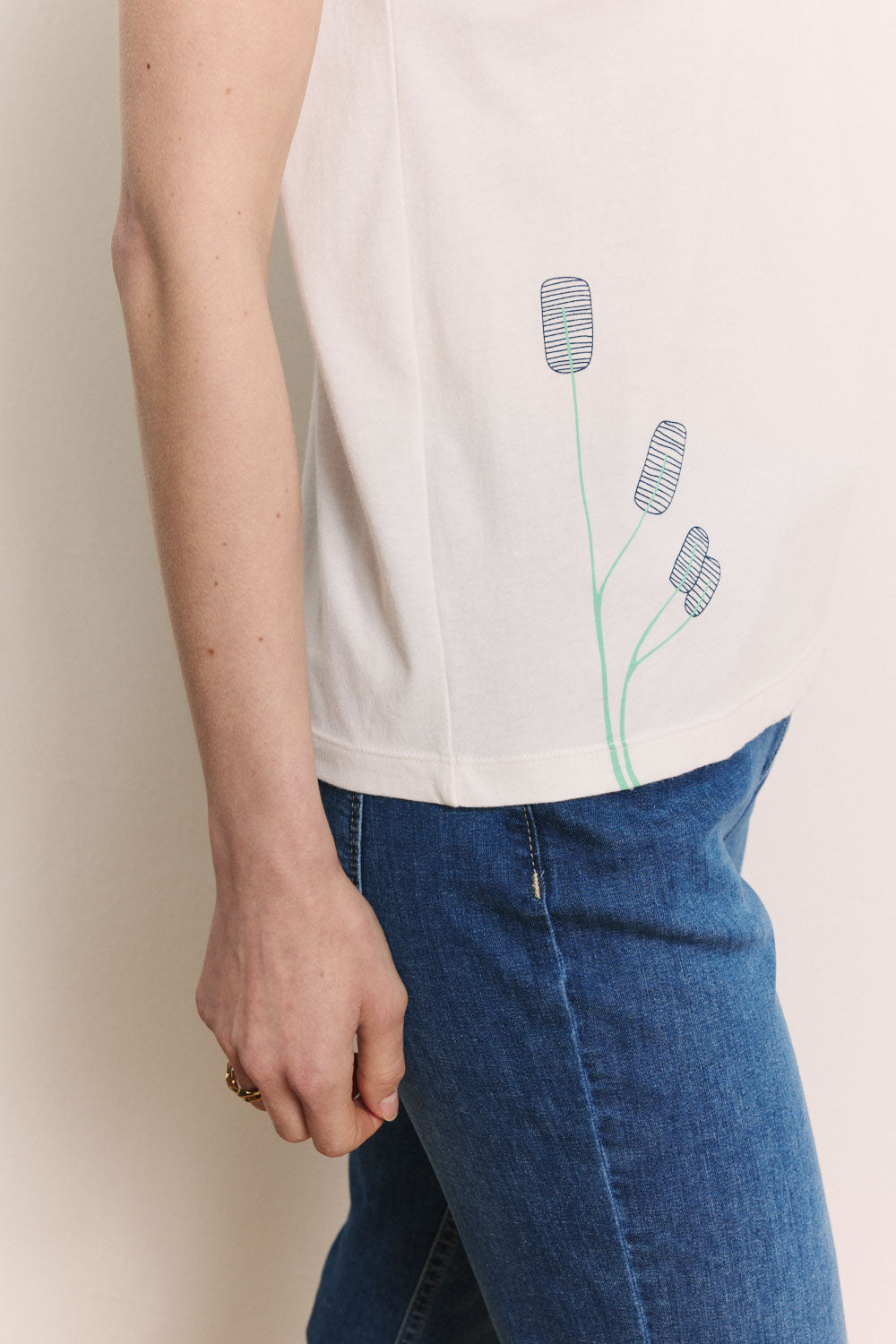2er-Set Jerseyshirt Hannaa aus Bio-Baumwolle