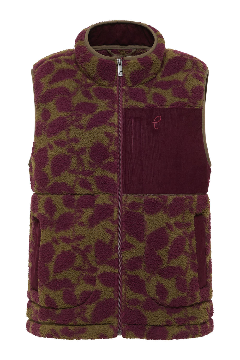 Teddyfleece-Weste Galaa mit recyceltem Polyester