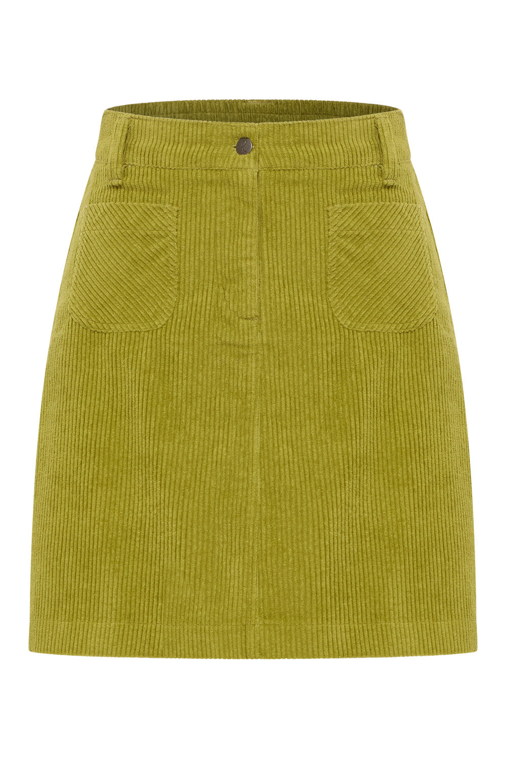 Corduroy mini skirt