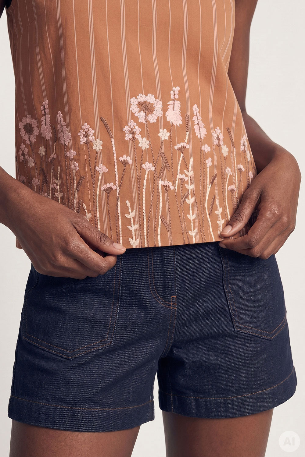 Image Bislerii – Bluse Popeline Stickerei_3