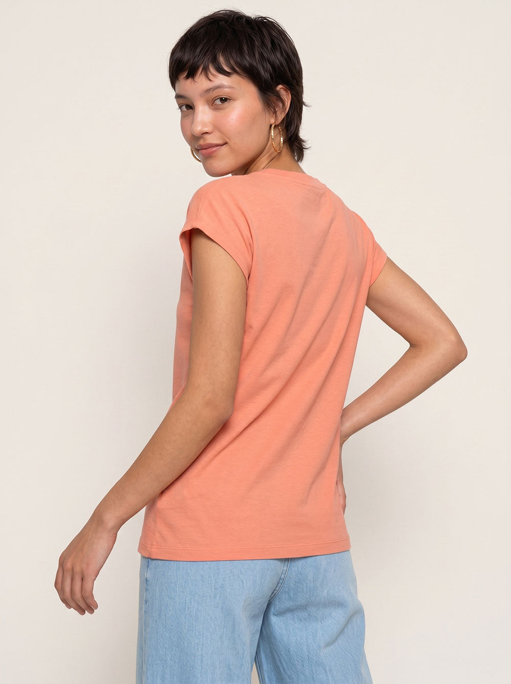Image Oveliaa – Shirt Peach-Jersey Relaxed_2