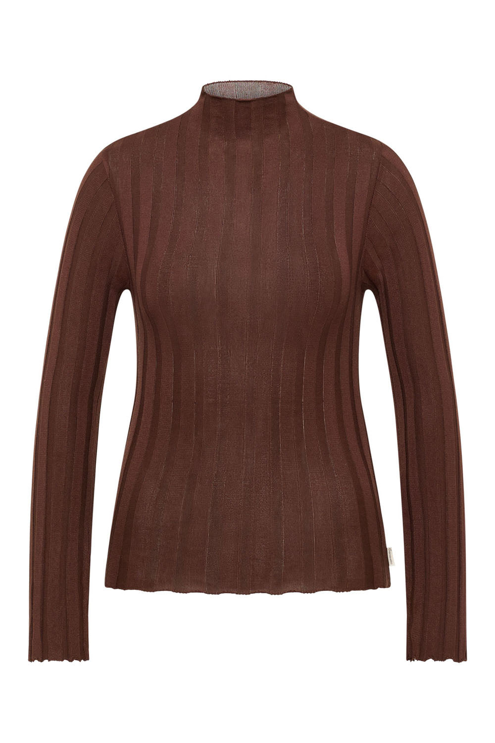 Oberteil aus Carool aus EcoVero-Rippstrick