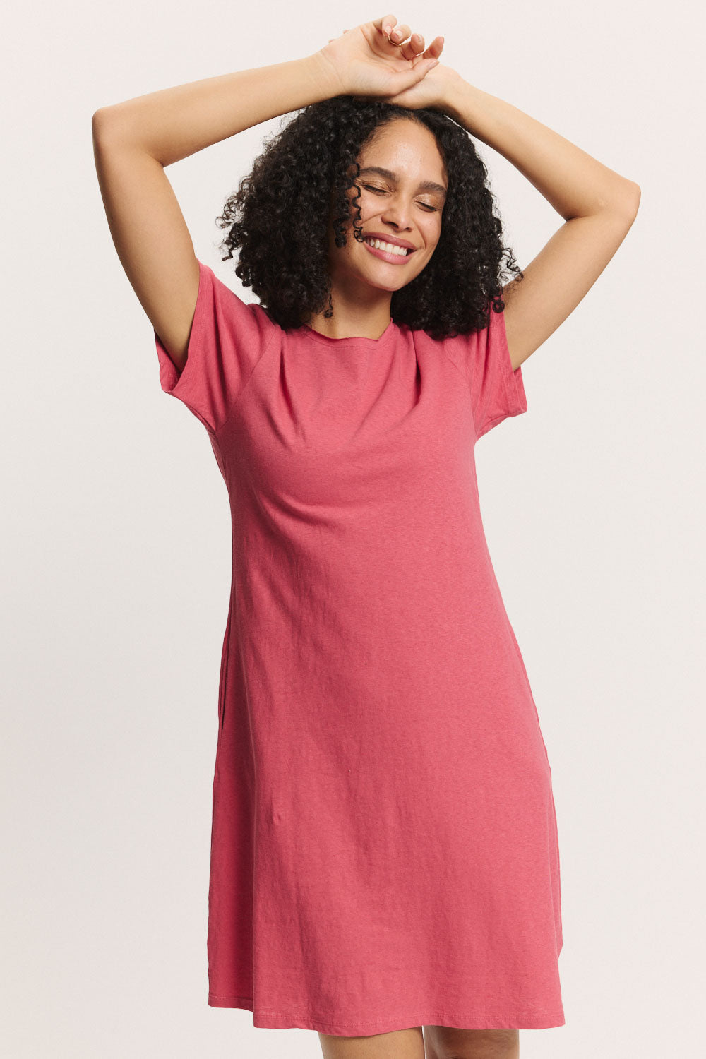 Jerseykleid Inoaa aus Leinen