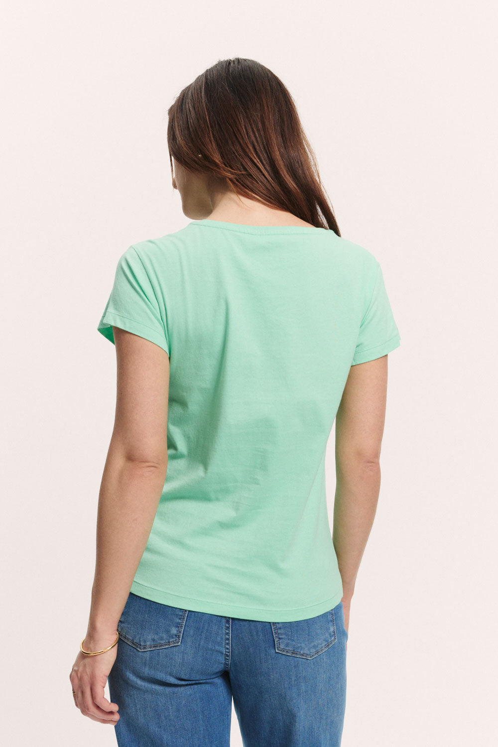 2er-Set Jerseyshirt Hannaa aus Bio-Baumwolle