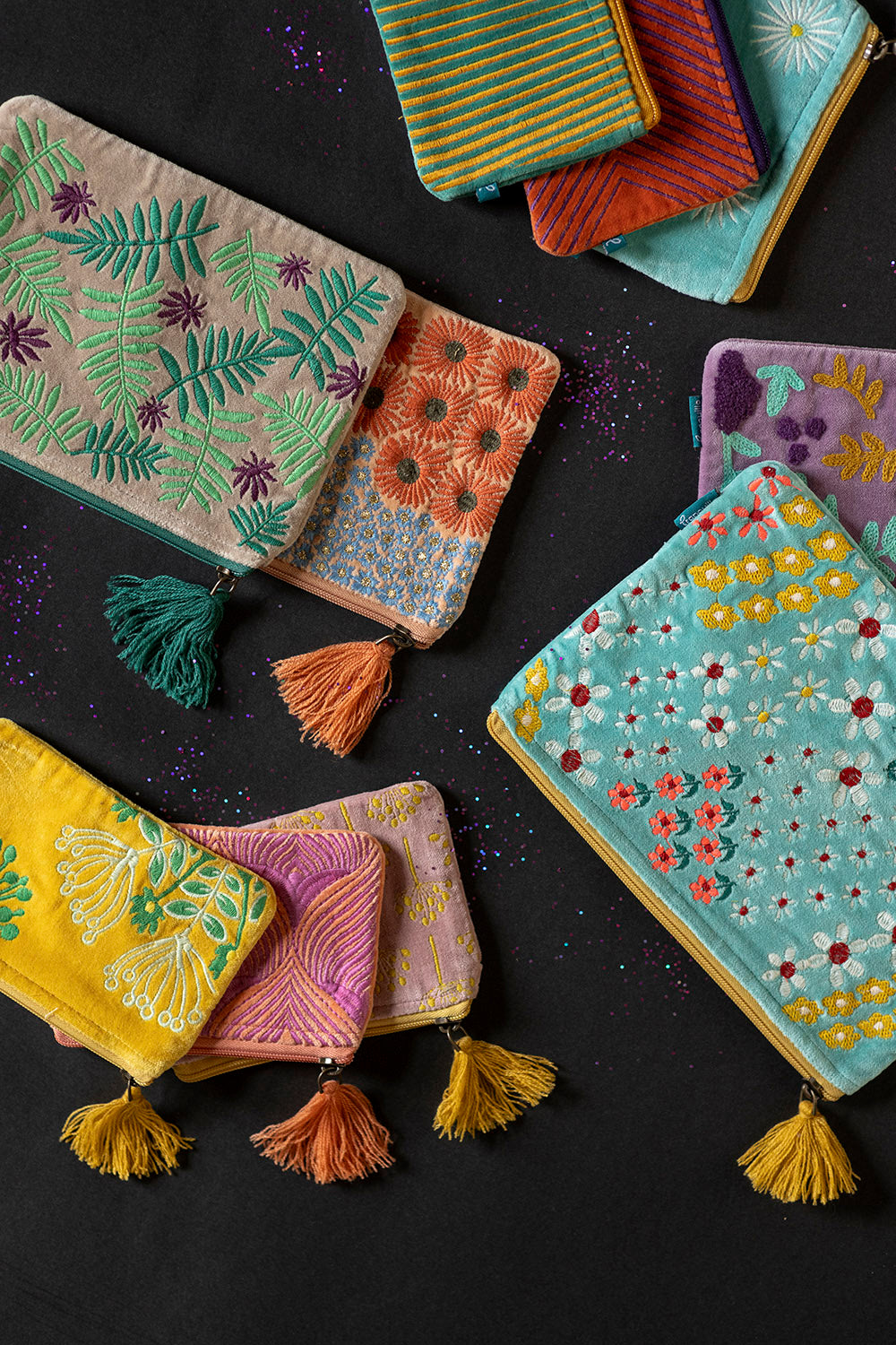 Samttäschchen BOHO CHIC