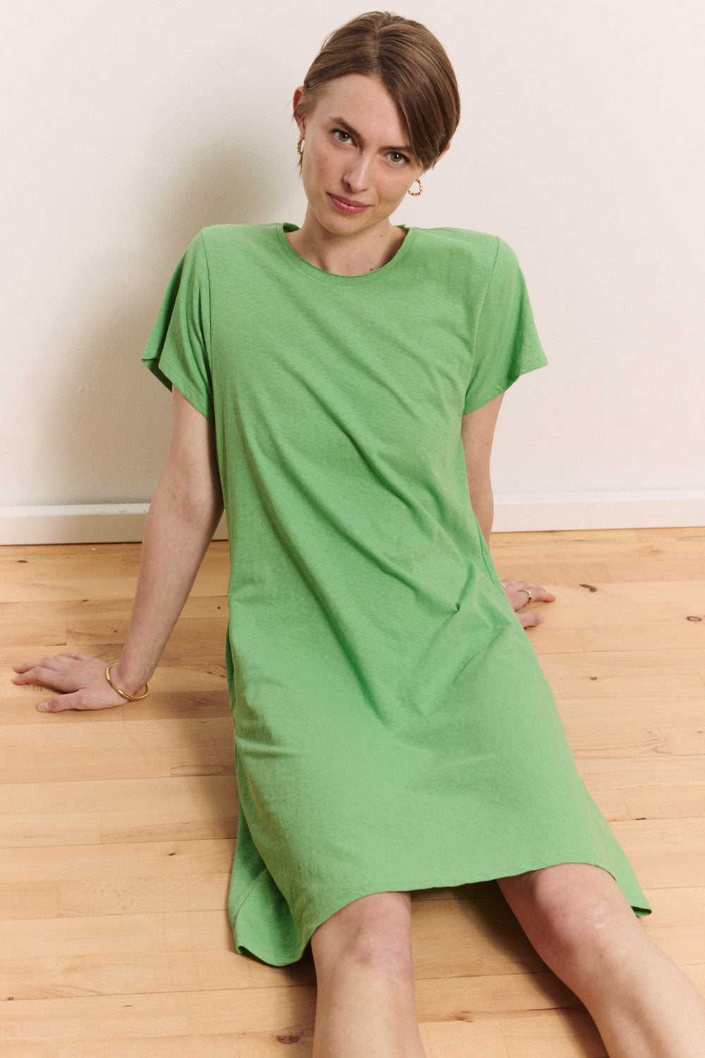 Jerseykleid Inoaa aus Leinen
