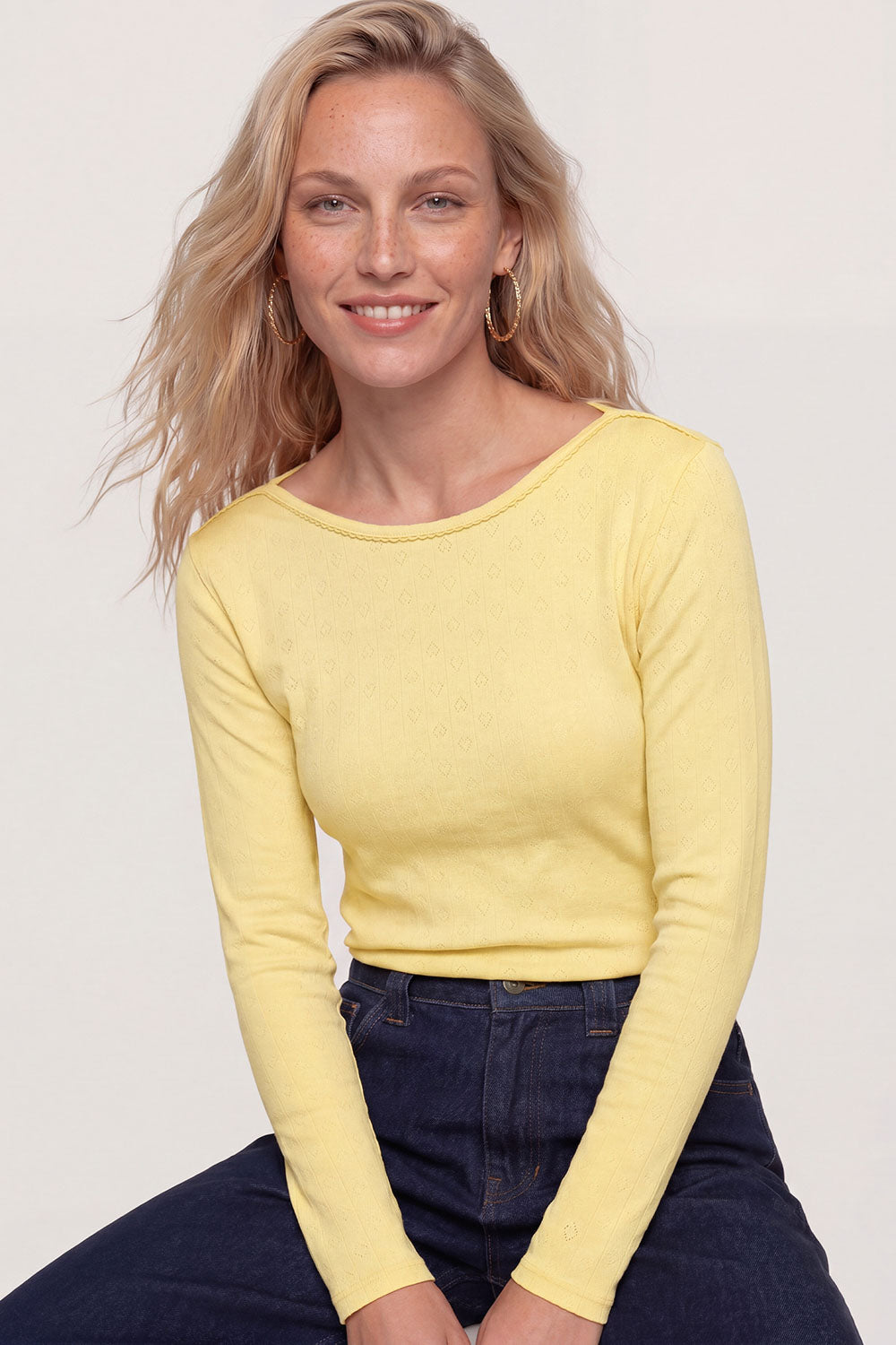Image Coraa – Longsleeve Ajour-Jersey-Rib_1