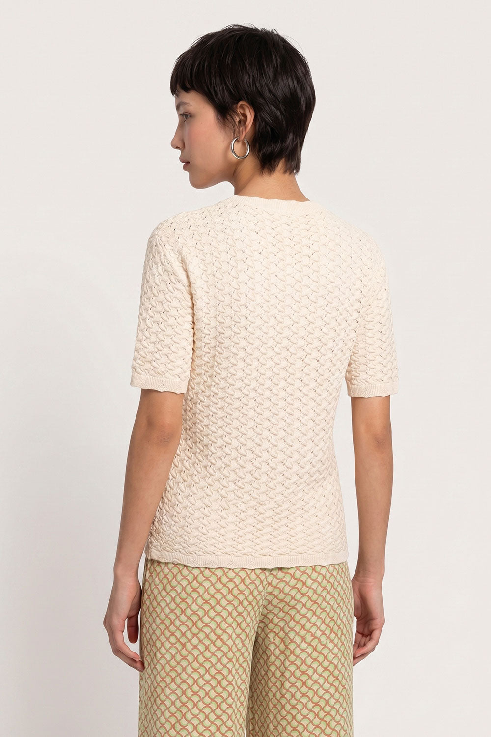 Image Lunethh – Ajour-Pullover Bio-Baumwolle_2