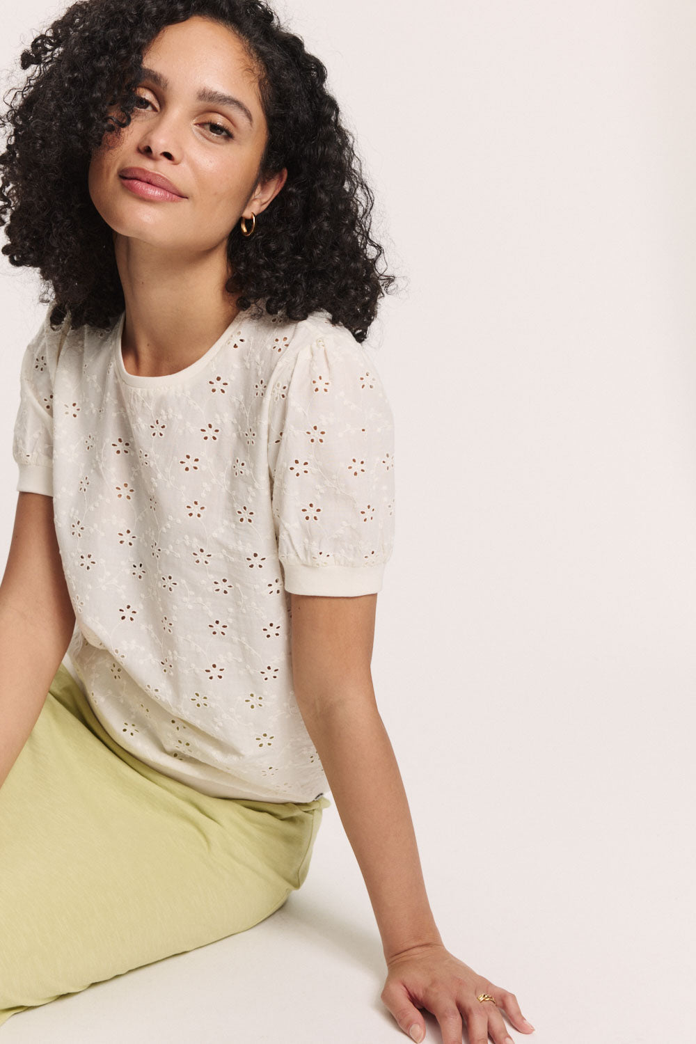 Bluse Leeaa aus Baumwolle