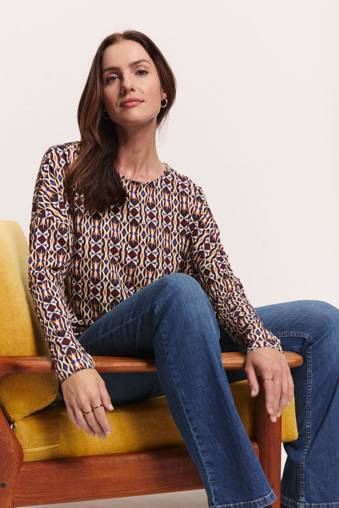 Lockeres EcoVero™-Shirt