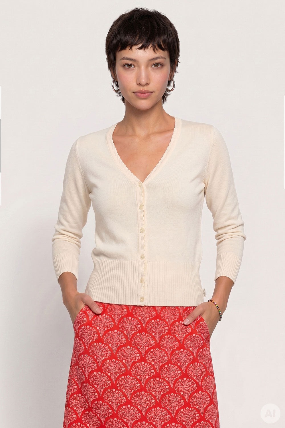 Image Linaa – Cardigan Bio-Baumwollstrick_1