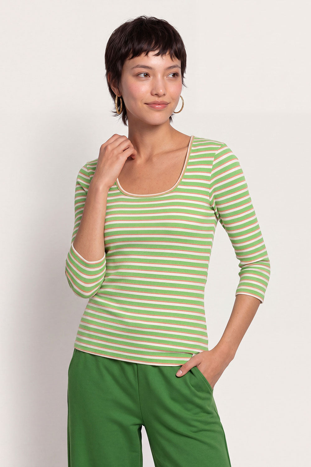 Image Lollyy – Rib-Shirt Square-Neck_1