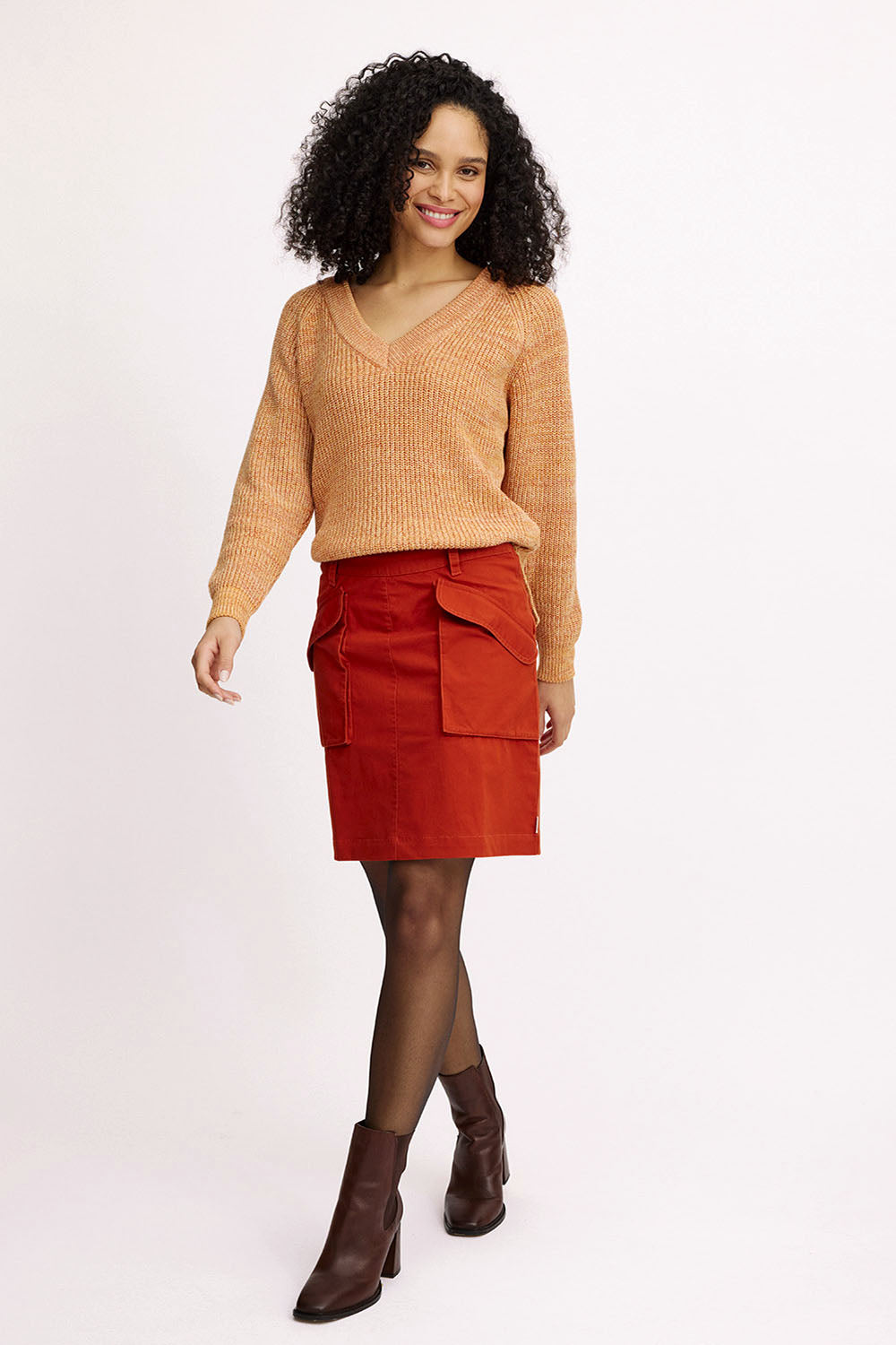 Gemütlicher Strickpullover