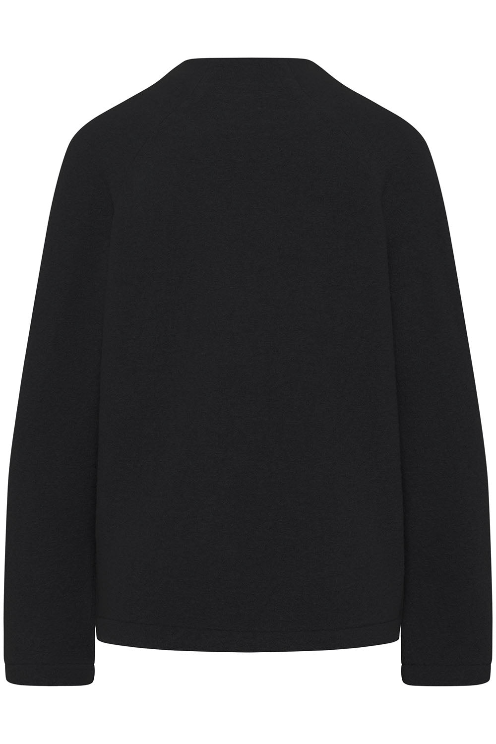 Kurzer Pullover aus reinem Wollfleece