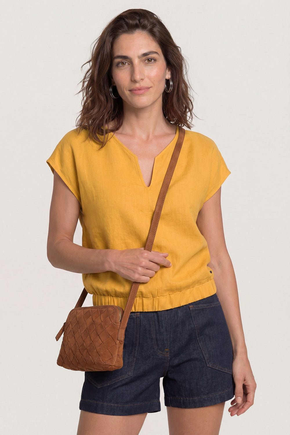 Image Miniraa – Leinenjacke Blousonlook_1