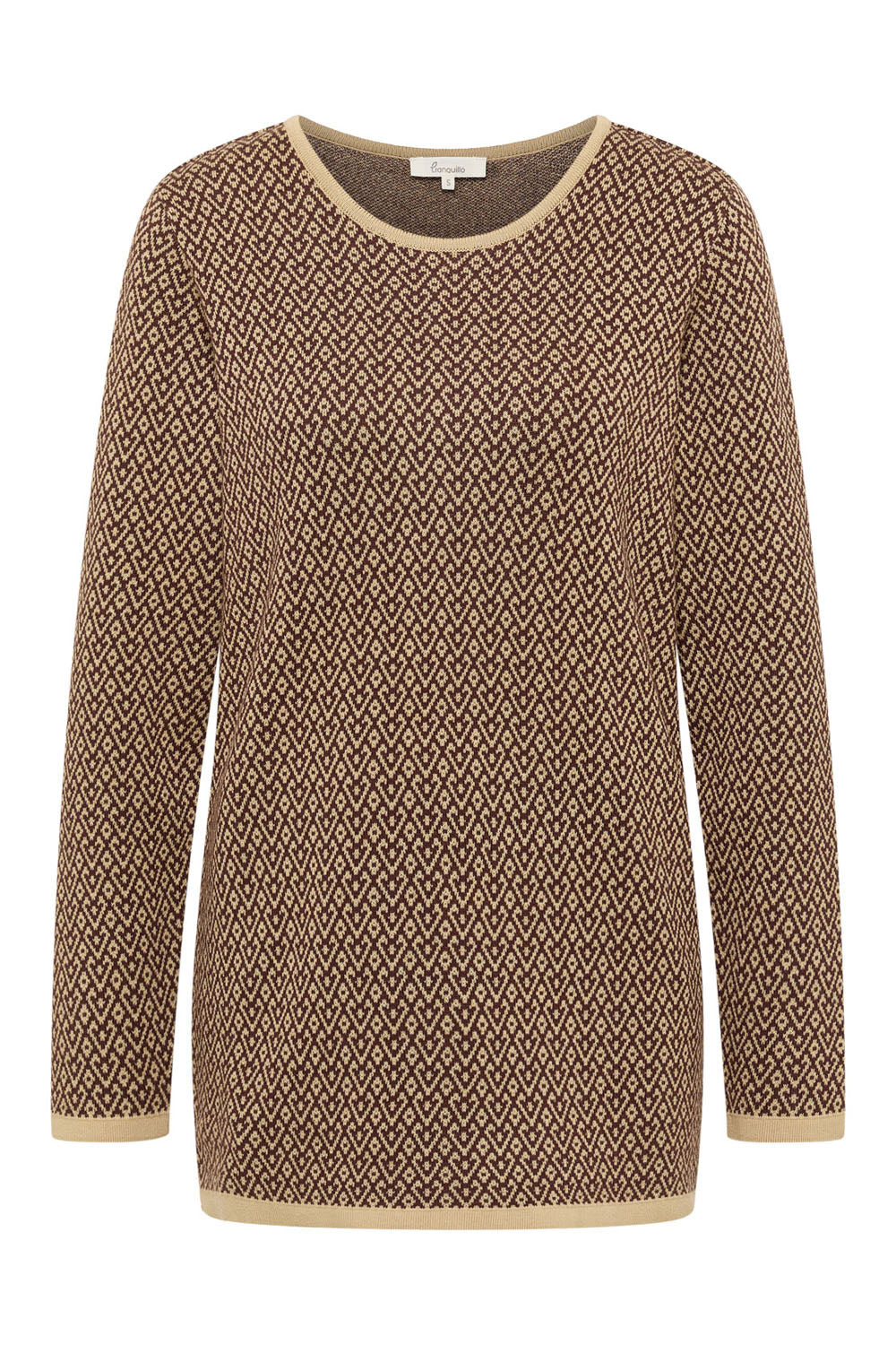 Lolaa Jacquard-Pullover – Organic Cotton