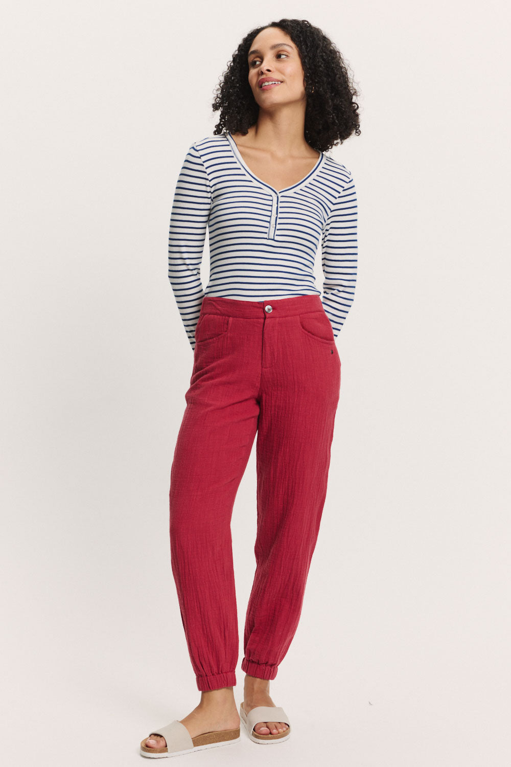 Organic cotton Trousers Aidaa