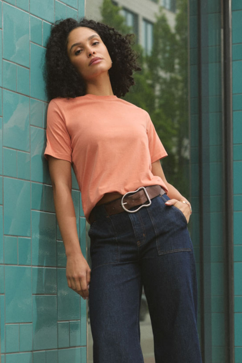 Dravenaa – Shirt Peach-Jersey