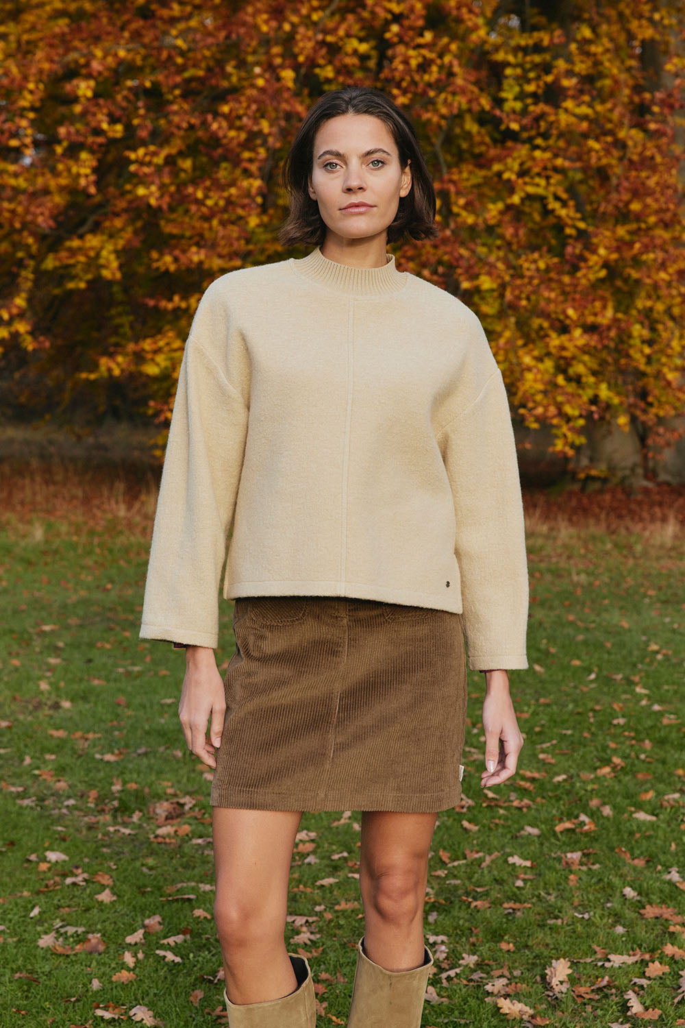 Cordrock Brunii aus Biobaumwolle