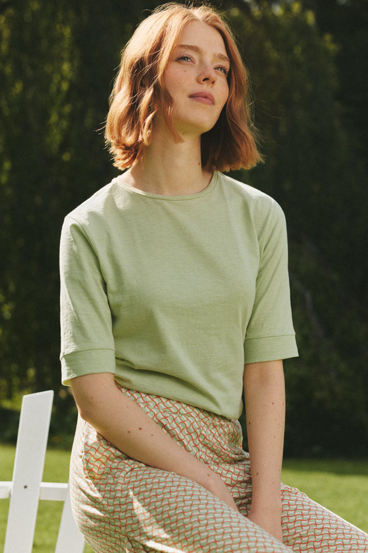 Lottee – Slub-Jersey-Shirt