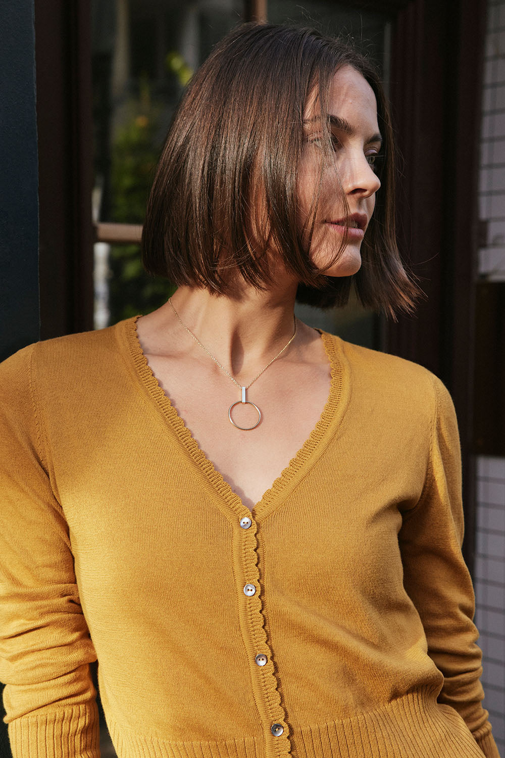 Cardigan Linaa aus Biobaumwolle