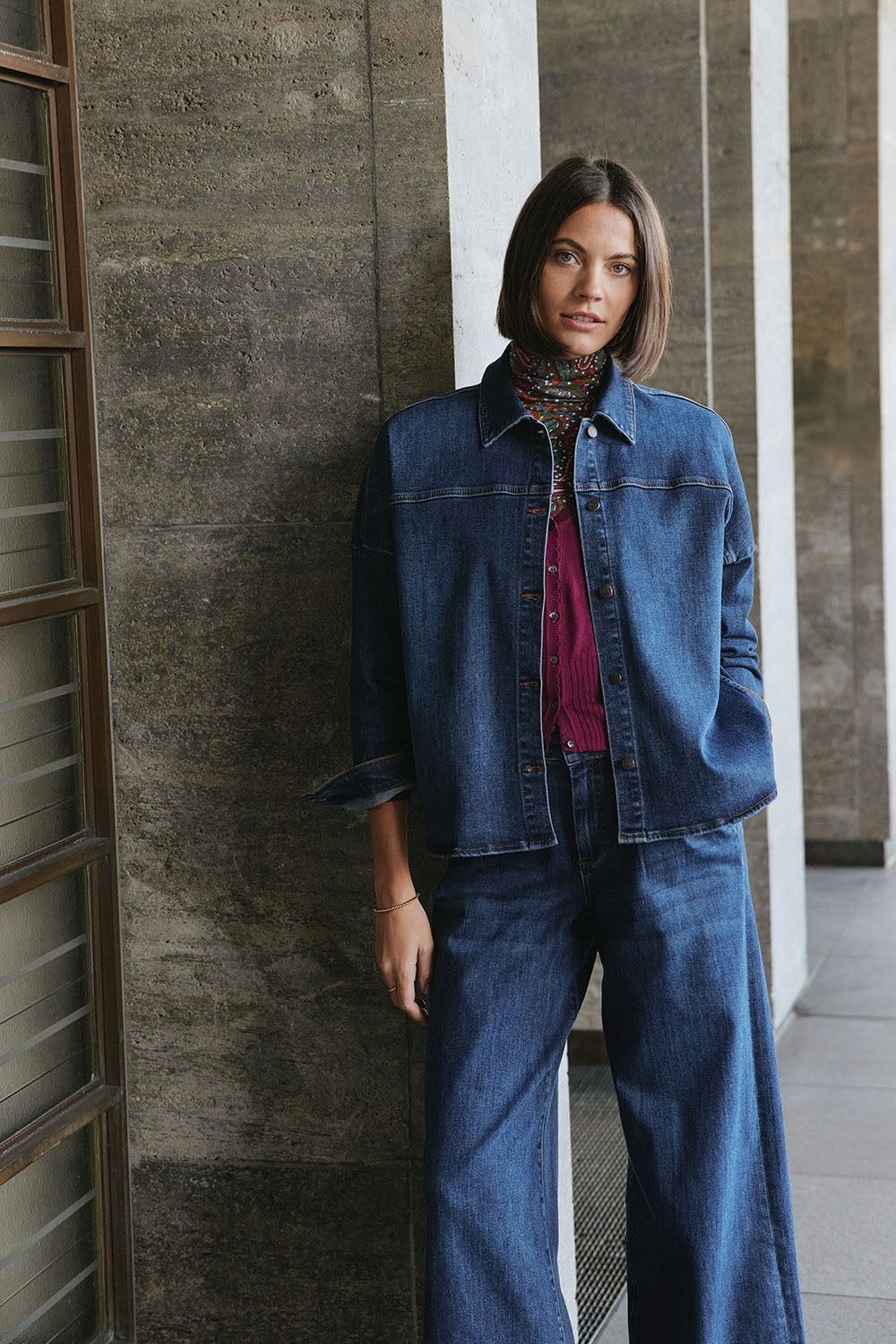 Jeansjacke Daikee aus Biobaumwolle