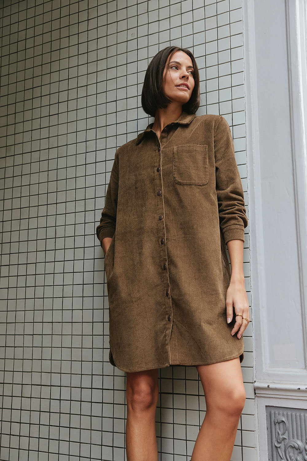 Cordkleid Fritzii aus Biobaumwolle