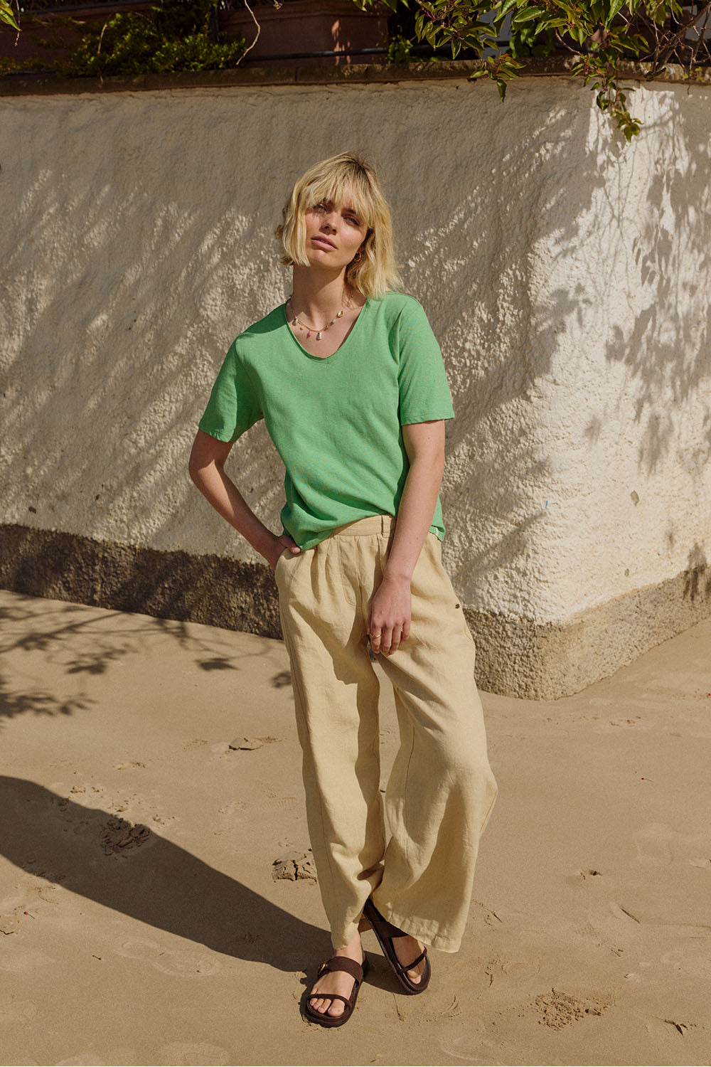 Linen Trousers Rooxy