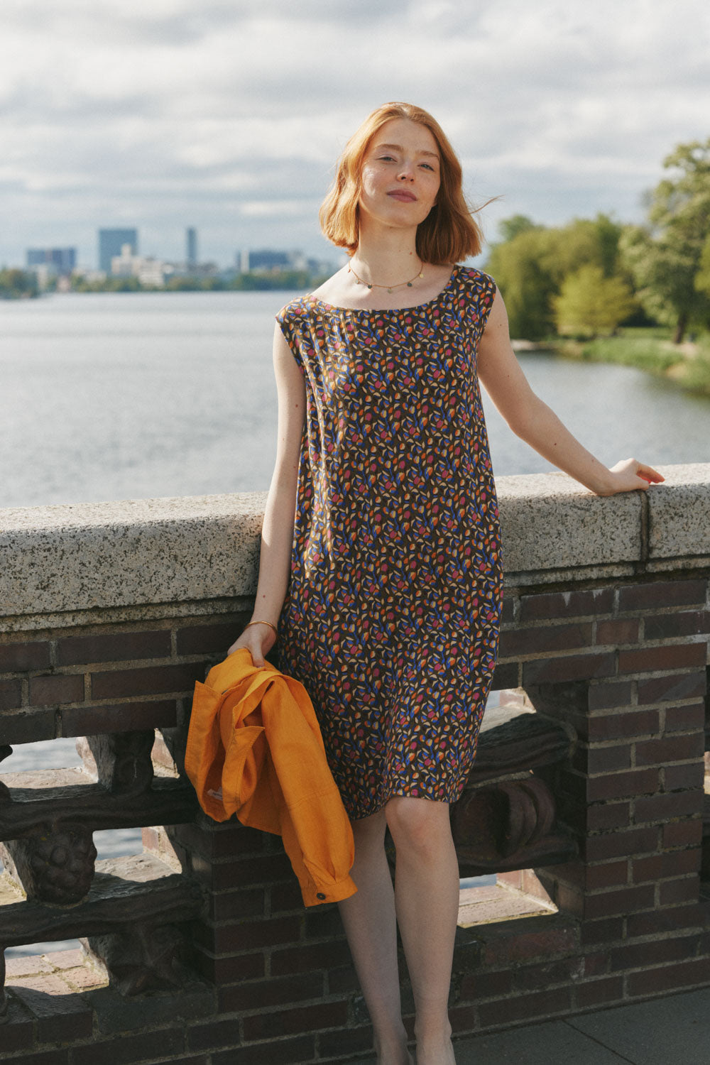 Isoldeaa – A-Line Dress Crinkle