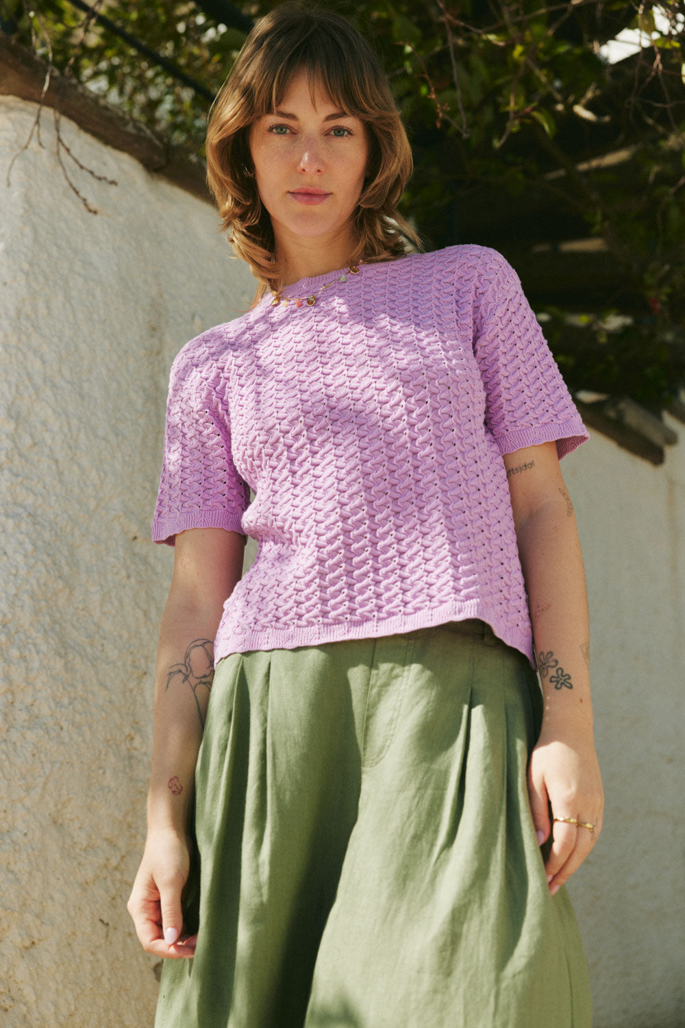 Lunethh – Ajour Sweater Organic Cotton