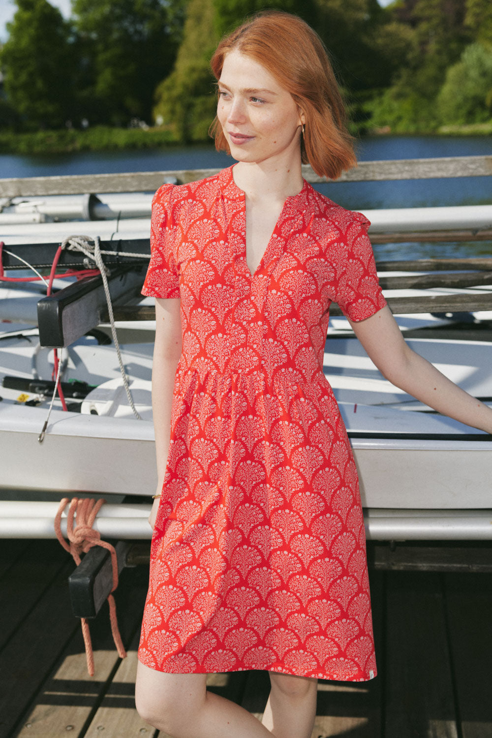 Moninaa – Kleid aus Stretch-Jersey