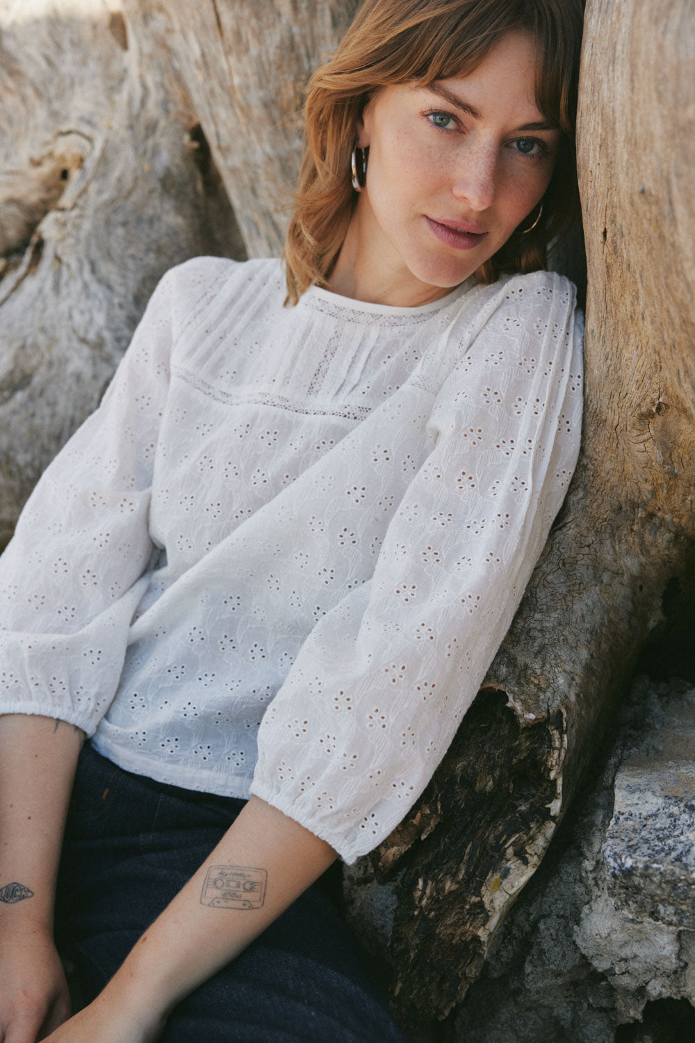 Nadinaa – Broderie Anglaise Blouse