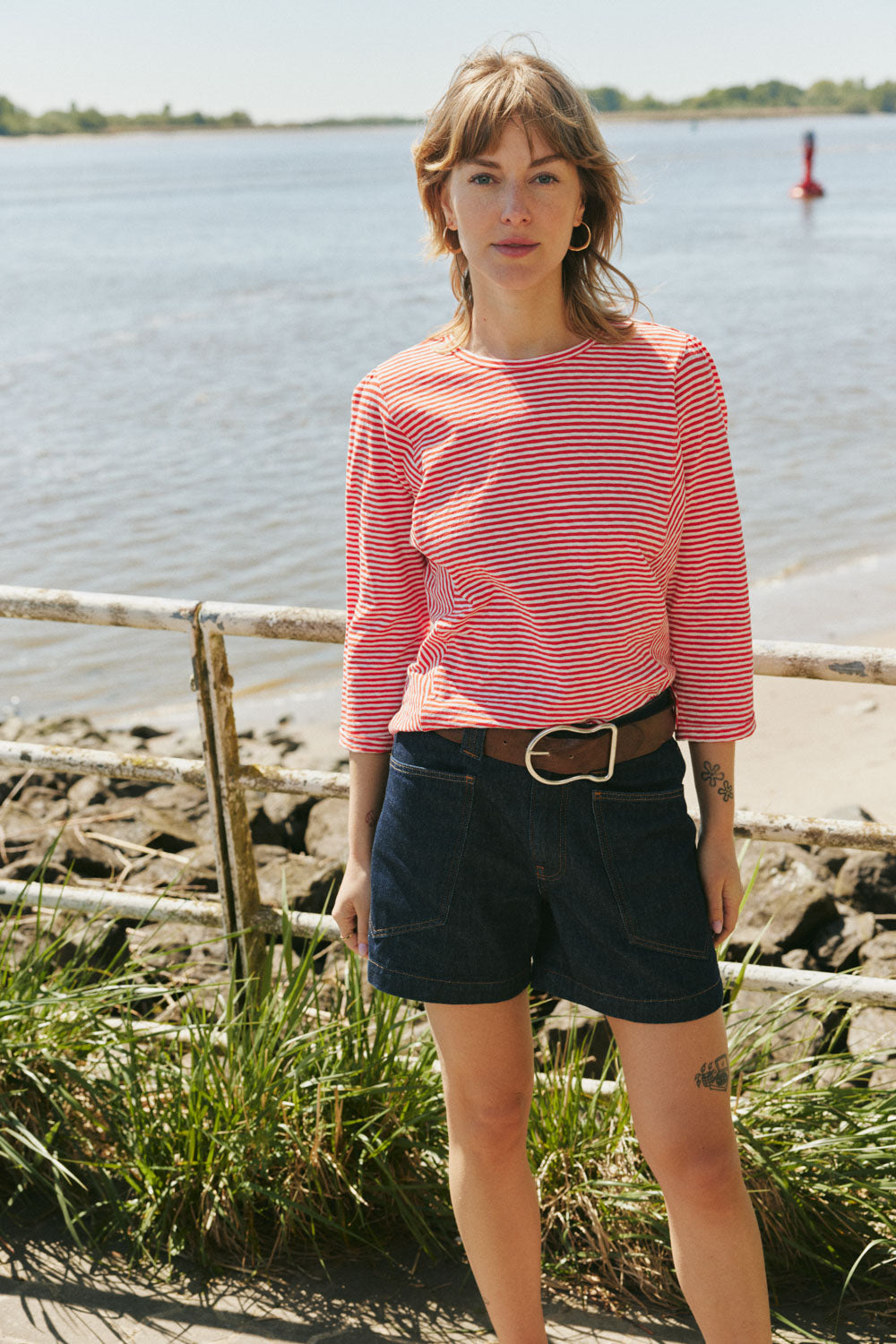 Tarifaa – Slub Jersey Shirt Detail