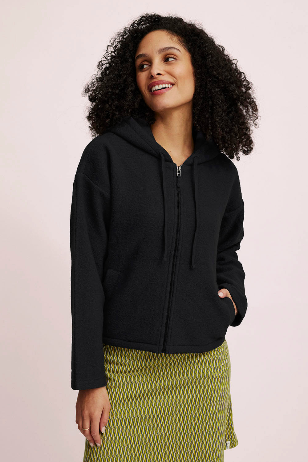 Gemütliche Jacke aus Walkwolle