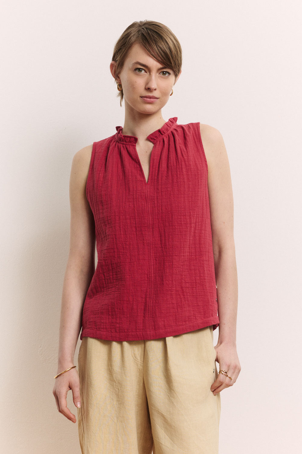 Bluse Lauraa aus Bio-Baumwolle
