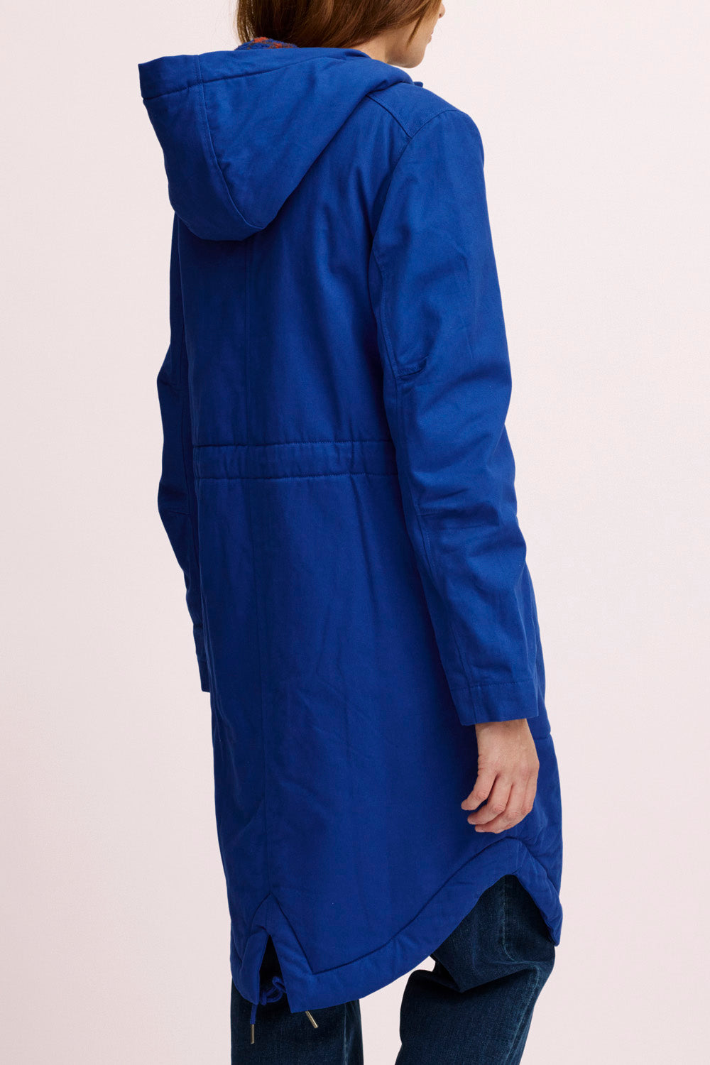 Gefütterter Parka aus Biobaumwolle