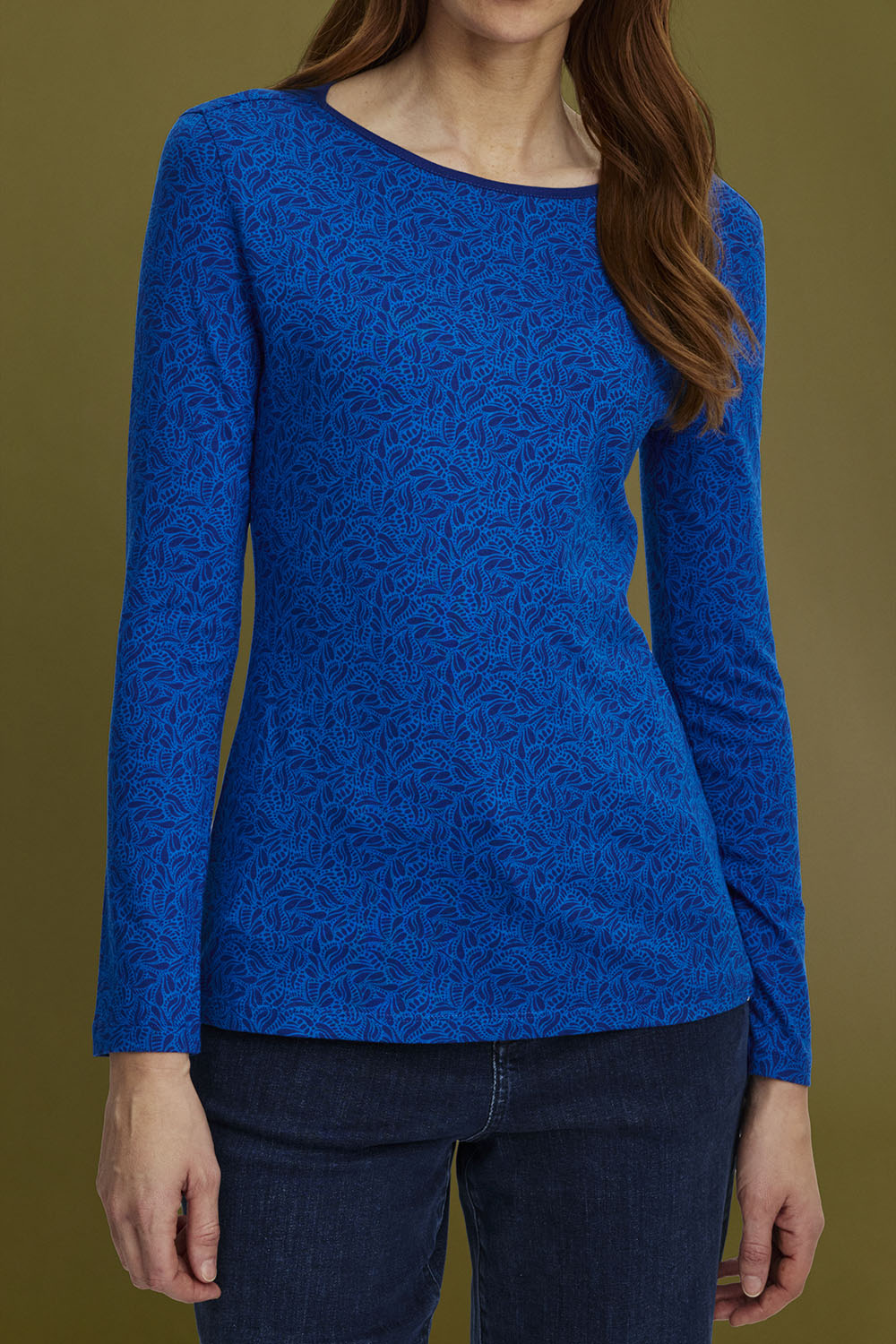 Feminines Jersey-Shirt