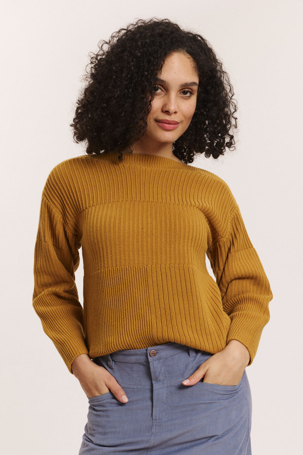Strick-Pullover Kiraa aus Biobaumwolle