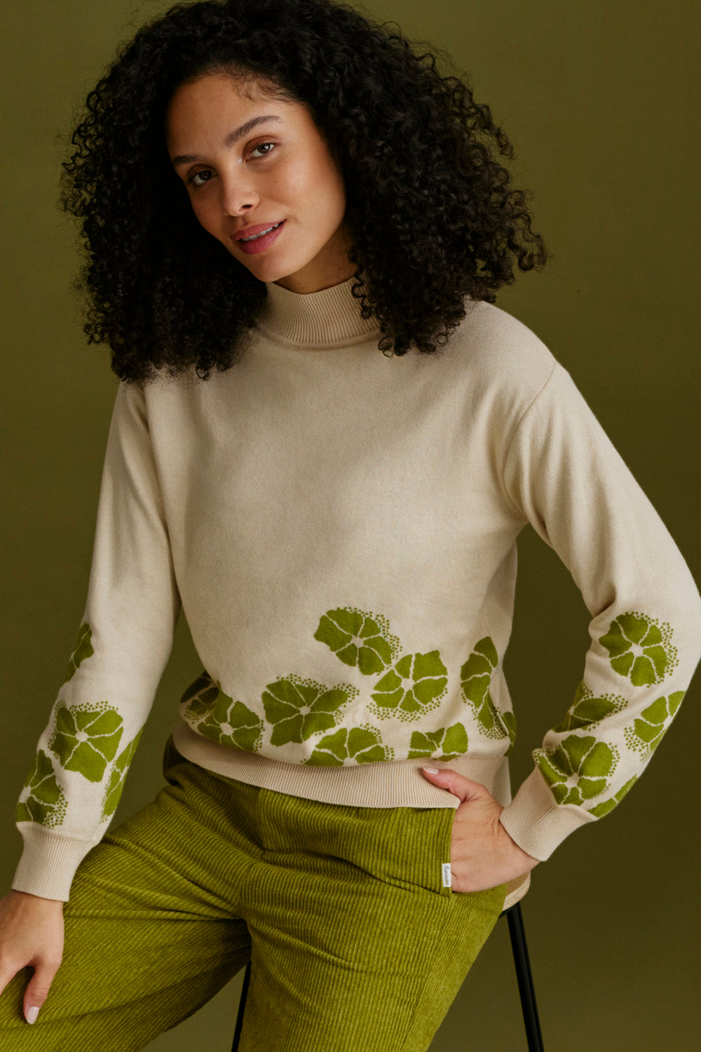 Gemütlicher Strickpullover