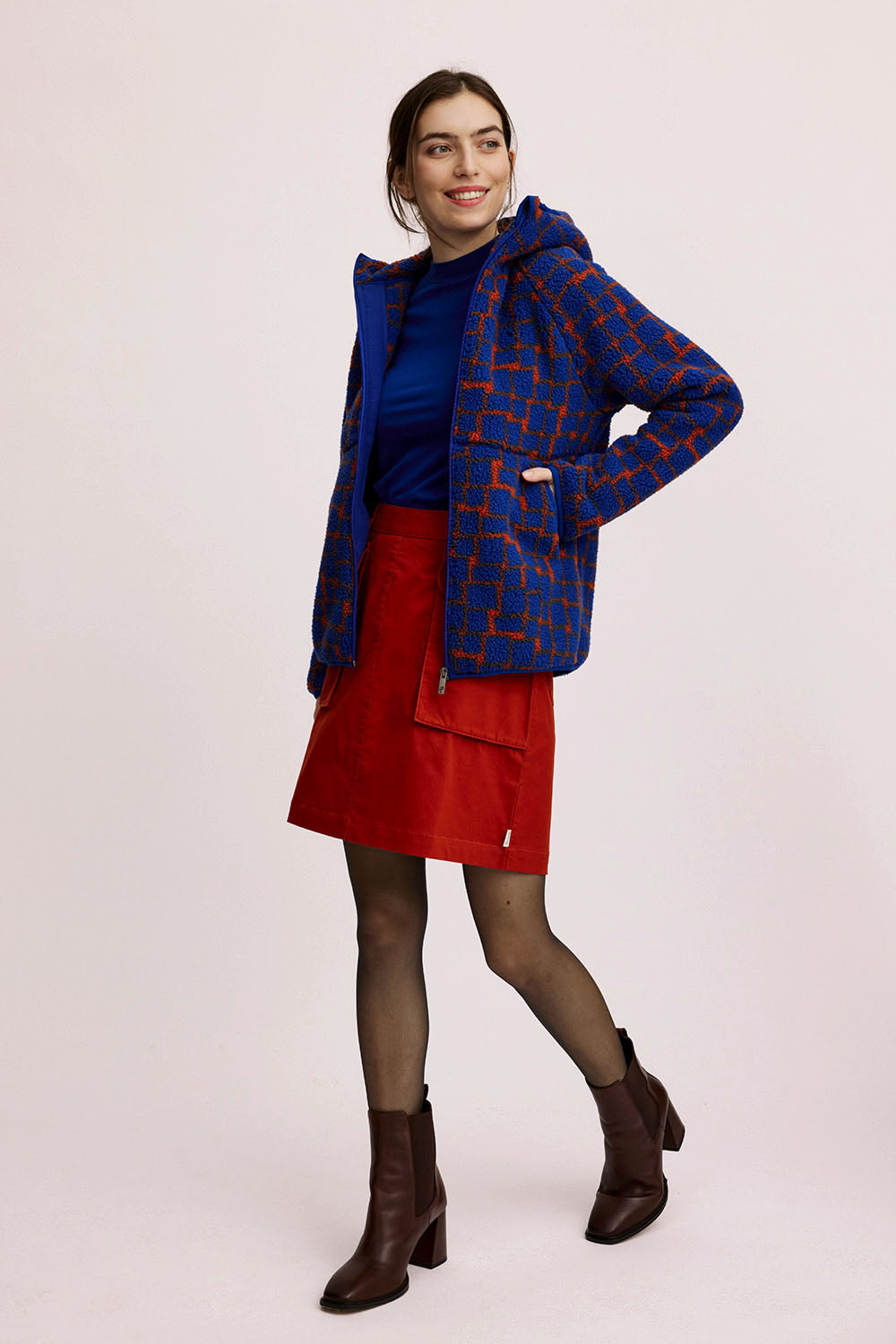 Kuschelige Fleece-Jacke